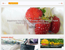 Tablet Screenshot of gagaspertanian.com